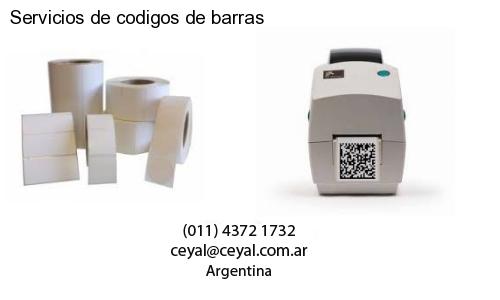 Servicios de codigos de barras