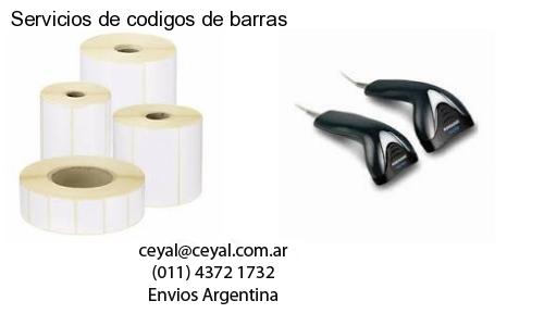 Servicios de codigos de barras