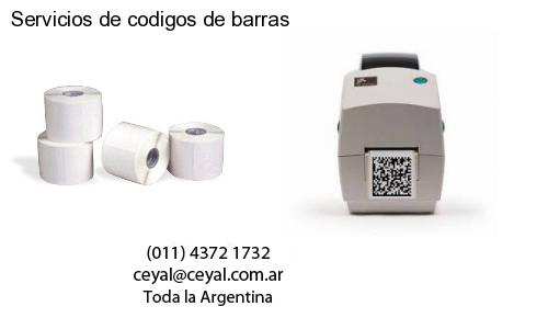 Servicios de codigos de barras