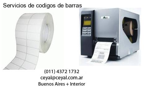 Servicios de codigos de barras