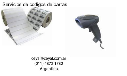 Servicios de codigos de barras