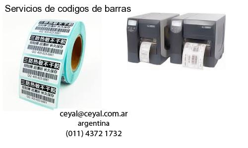 Servicios de codigos de barras