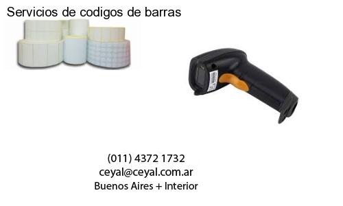 Servicios de codigos de barras