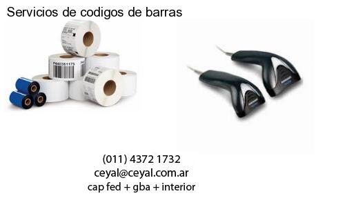 Servicios de codigos de barras