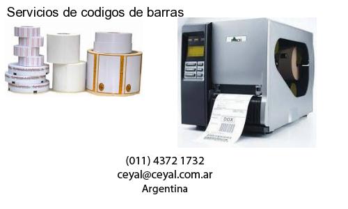 Servicios de codigos de barras