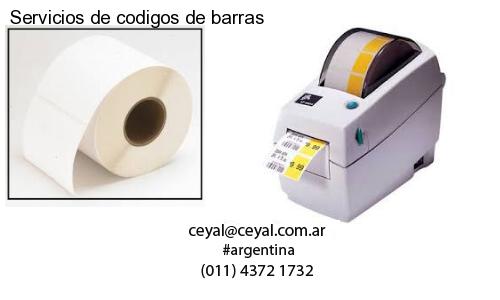 Servicios de codigos de barras