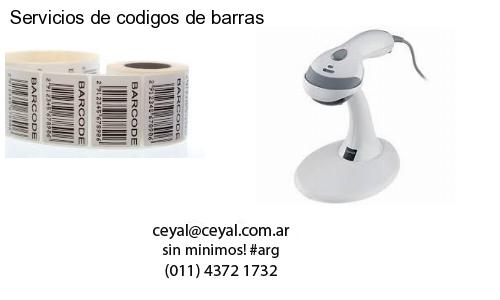 Servicios de codigos de barras
