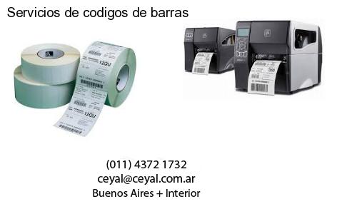 Servicios de codigos de barras