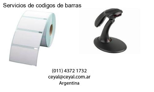 Servicios de codigos de barras