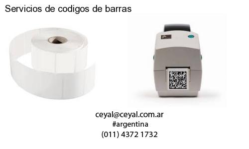 Servicios de codigos de barras