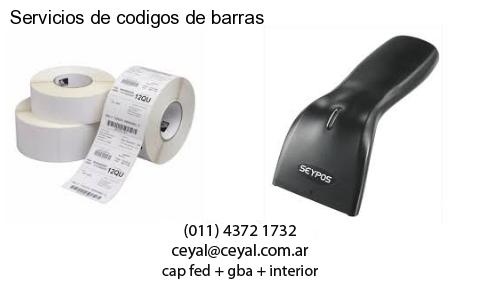 Servicios de codigos de barras