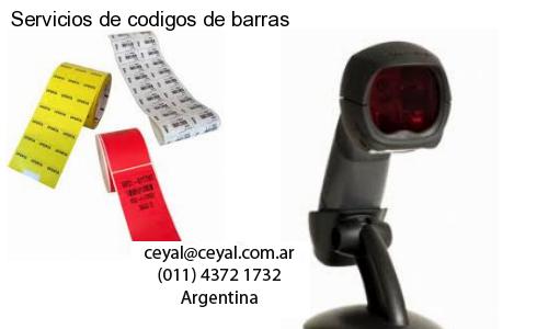 Servicios de codigos de barras