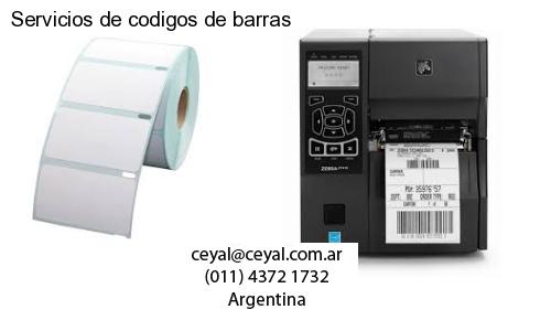 Servicios de codigos de barras