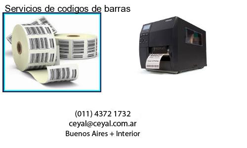Servicios de codigos de barras