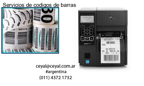 Servicios de codigos de barras