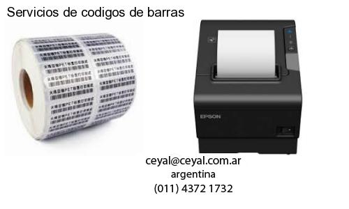 Servicios de codigos de barras