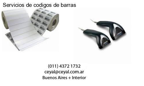 Servicios de codigos de barras