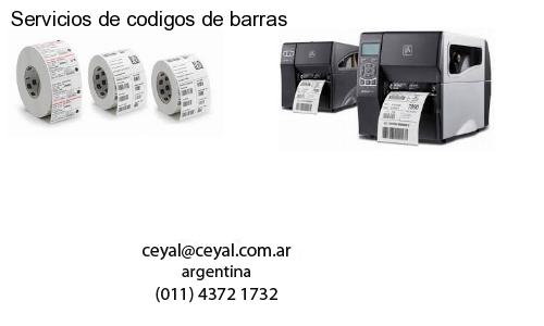 Servicios de codigos de barras