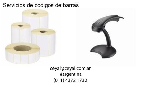 Servicios de codigos de barras