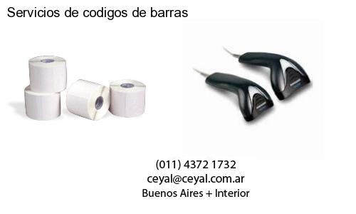 Servicios de codigos de barras