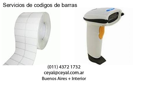 Servicios de codigos de barras