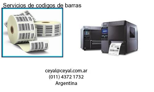 Servicios de codigos de barras