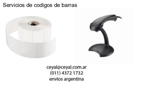 Servicios de codigos de barras