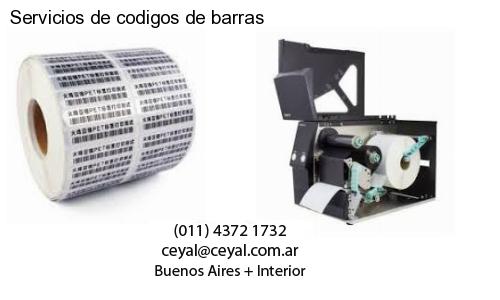 Servicios de codigos de barras