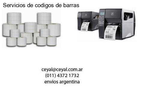 Servicios de codigos de barras