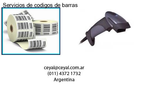 Servicios de codigos de barras