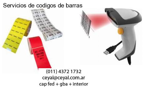 Servicios de codigos de barras