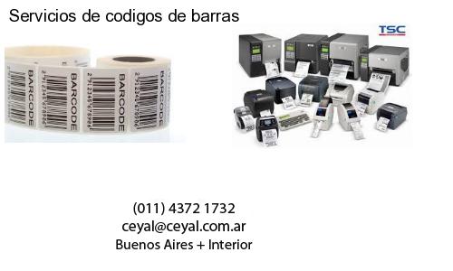 Servicios de codigos de barras