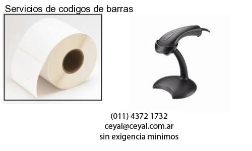 Servicios de codigos de barras
