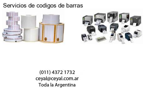 Servicios de codigos de barras