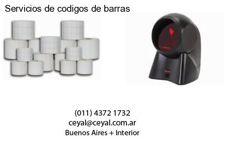 Servicios de codigos de barras
