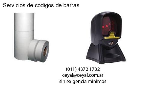 Servicios de codigos de barras