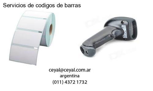 Servicios de codigos de barras