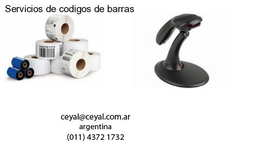 Servicios de codigos de barras