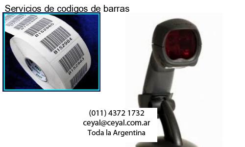 Servicios de codigos de barras