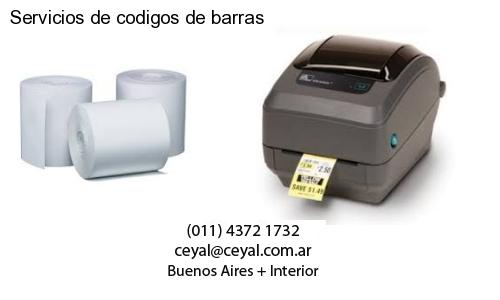 Servicios de codigos de barras