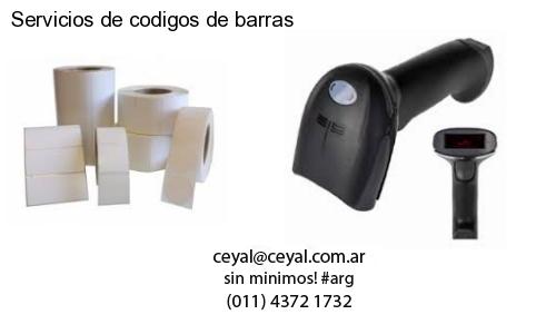 Servicios de codigos de barras