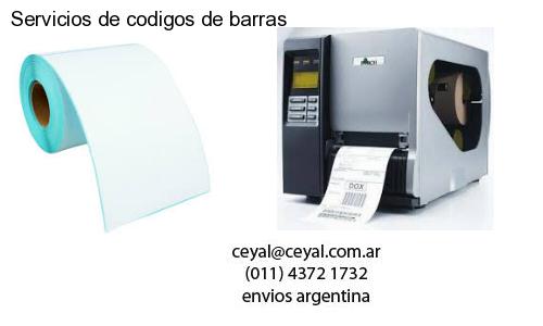 Servicios de codigos de barras