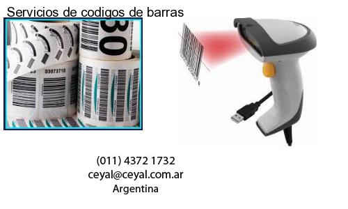 Servicios de codigos de barras