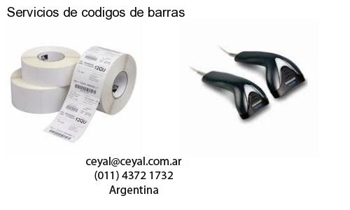 Servicios de codigos de barras