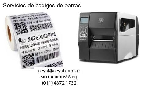 Servicios de codigos de barras