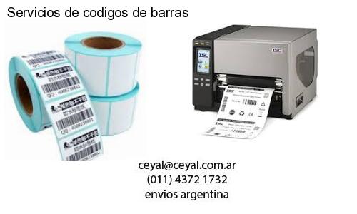 Servicios de codigos de barras