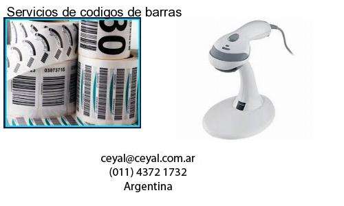 Servicios de codigos de barras