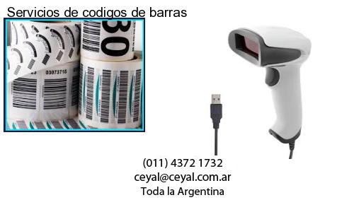 Servicios de codigos de barras