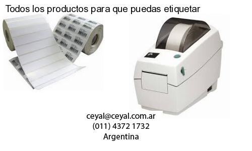 Todos los productos para que puedas etiquetar