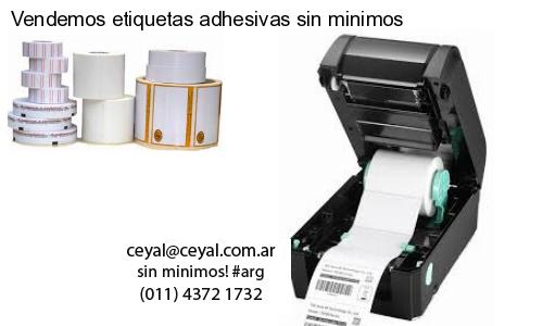Vendemos etiquetas adhesivas sin minimos